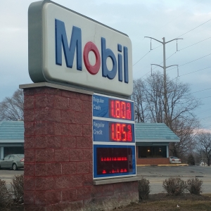 Mobil Gas Station